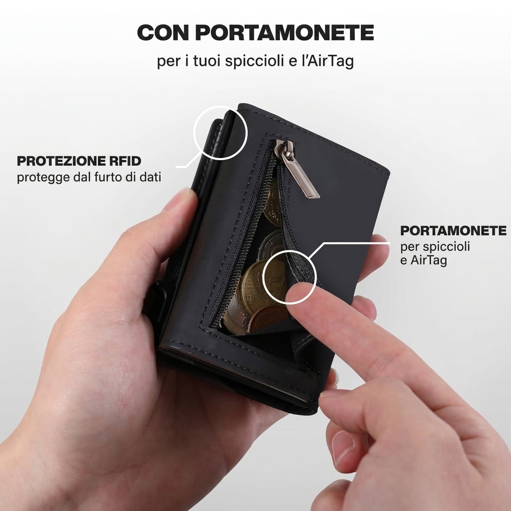 Noryvi Prime Wallet - con portamonete