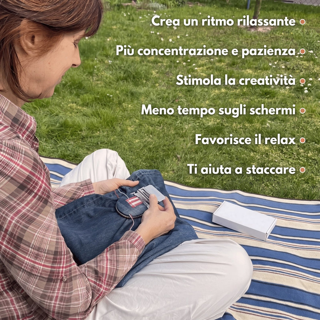 Un momento rilassante lontano dagli schermi